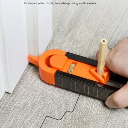 New Design Profile Scribing Ruler Contour Gauge for Joinery and Woodworking