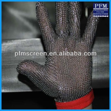 Stainless Steel Cut Resistant Gloves/Butcher Chain Mail Gloves/316L Stainless Steel Gloves