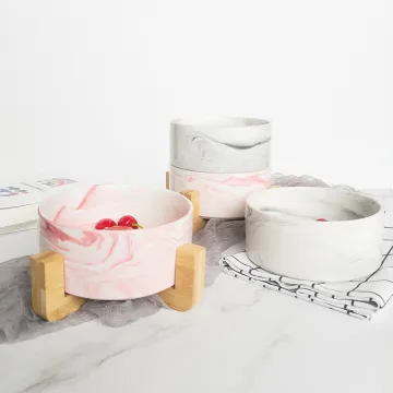 2020 new models Factory wholesale noodle bowls marble bowl ceramics bowls salad bowl