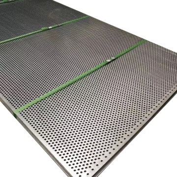 4x8 Inch Stainless Steel Perforated Metal Sheets with Round Holes (GI/GI)