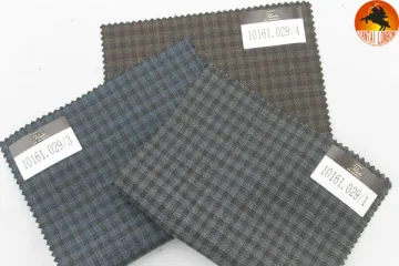 Italian brand DINO FILARTE plaid jackets fabric
