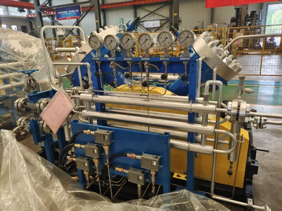 A diaphragm compressor with good sealing