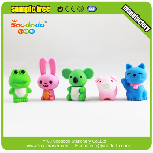 Gomas de lujo promocional animal Kids regalo novedad escuela Puzzle