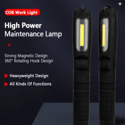 Professional COB LED Work Lights With Magnet Hook