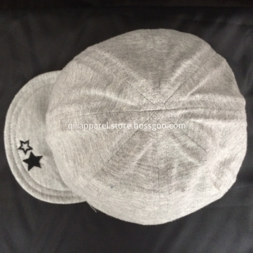 Children's 100% Cotton Embroidered Caps
