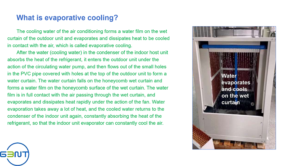 detail description 4 of evaporative air conditioning