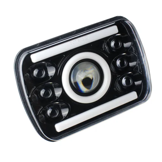 6054 H5054 High Power Square Headlight Kit for Jeep Wrangler YJ XJ Cherokee Truck