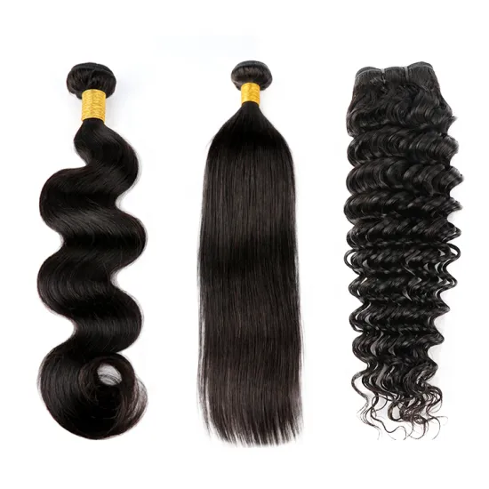 Raw Virgin Cuticle Aligned Hair, 10A Mink Brazilian Hair, Free Sample Virgin Brazilian Human Hair Bundles With Closure