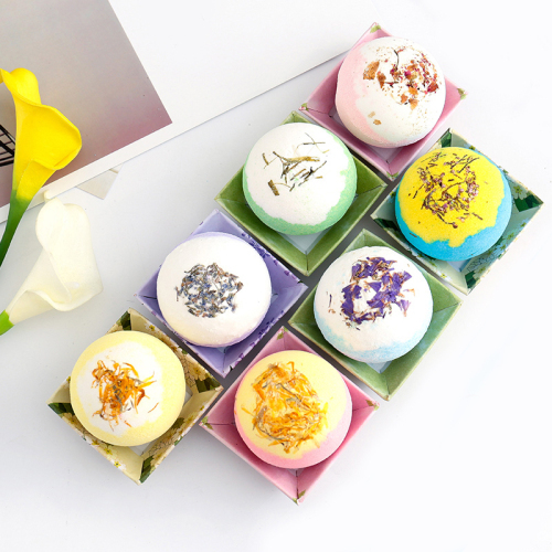 High Quality Multicolor Dry Bath Bomb