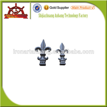 Strong spear top wrought iron fence, garden border fence