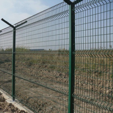 Harga pabrik dilapisi pvc Dilas Pagar Wire Mesh