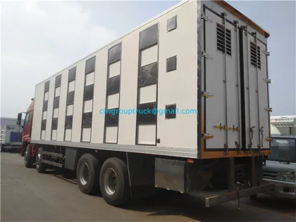 Foton 8x4 30 ton freezer body truck