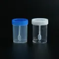 Garrafa de recipiente fecal descartável de plástico estéril