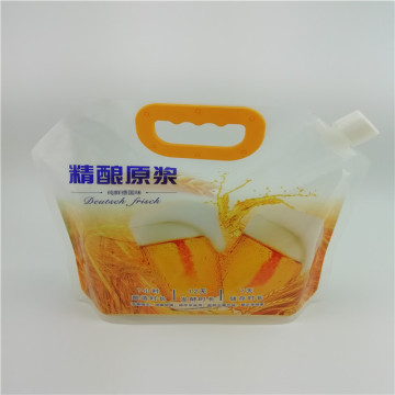 2.5L Food Grade Packaging Plastic Beer Packaging Bag