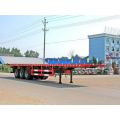 32.5Tons flat Plate transportasi Semi Trailer