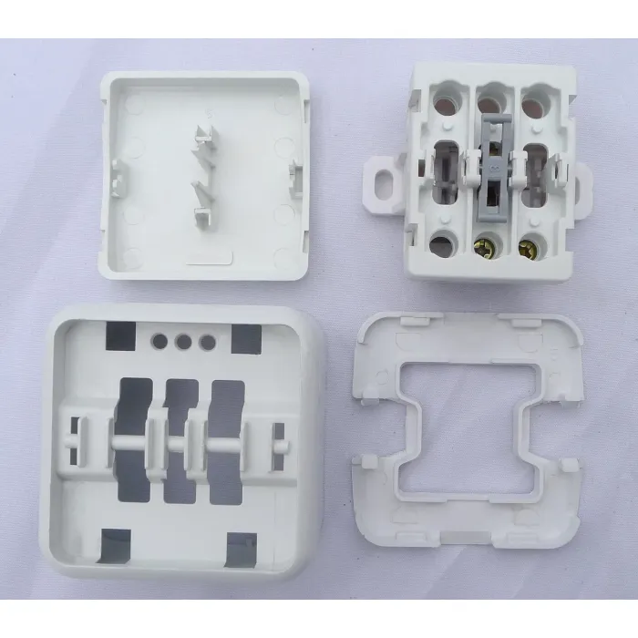 Sakelar Pemasangan Permukaan 1 Gang 1 Arah S7001