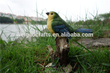 2015 Hot selling Animated Welcome Resin Birds Statue Garden Decoration figurine