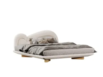 Organic Cotton Bedding Set with Soft Wrinkles for Minimalist Sleep Space