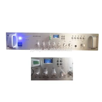 5 channel professional amplifier support USB/Radio