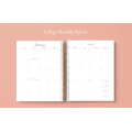 2024 Personalized Custom Undated Weekly Diary Planner