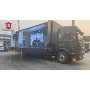 Multifunctional folded Promotion Truck