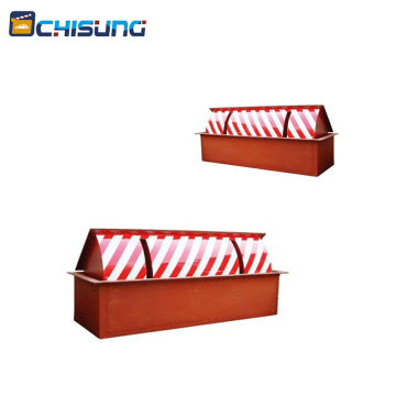 70T Truck Safety: Water-Filled Hydraulic Road Block Barriers for Traffic Control