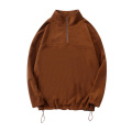 1/4 Half Zip Up Pullover hoodie Warm sweatshirt