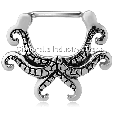 Bedah Baja Kool Katana Nipple Clicker Tentacles