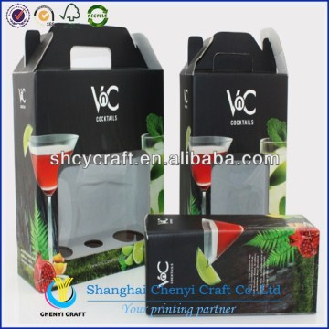 wholesale high quality box of wine packaging