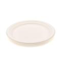 Biodegradable Compostable Fully Degradable Disposable 9 Inch Sugarcane Bagasse Paper Plate