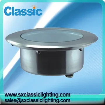 IP 68 Stainless Steel underwater led battery lights