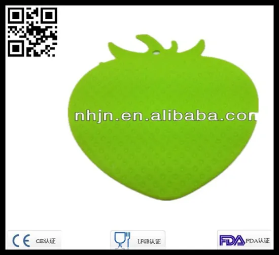 Silicone Hot Pot Mat Strawberry Shape