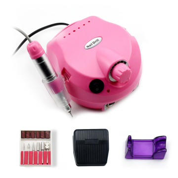 Pro Electric Nail Drill Machine Kit για μανικιούρ και πεντικιούρ με τρυπάνια και εργαλεία καθαρισμού