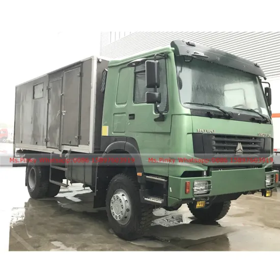 HOWO 4x4 Off Road Military Armored Emergency Rescue Vehicle Mobile Work Shop Truck for Repair Service Whatsapp: 0086 15897603919