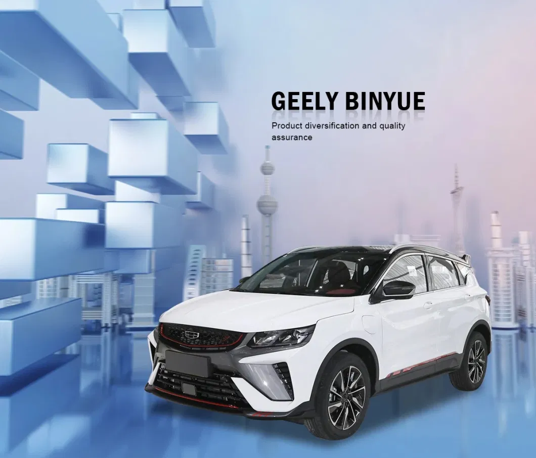 Geely Binyue Cool 1.5T DCT Champion Edition 1.5T Diamond Edition ขนาดเล็ก SUV ขนาดเล็ก 5 ประตูเบนซินรถยนต์สมาร์ทรถยนต์ประสิทธิภาพสูงประสิทธิภาพสูง