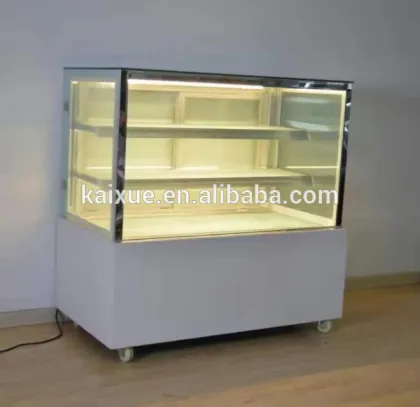 6 Feet cake display refrigerator with LED lighting