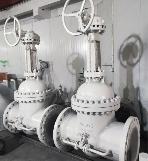 Free of oil and grease gear gate valve