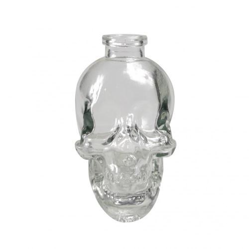 High-White Skull Whisky Vodka Cocktail Glass Bottle