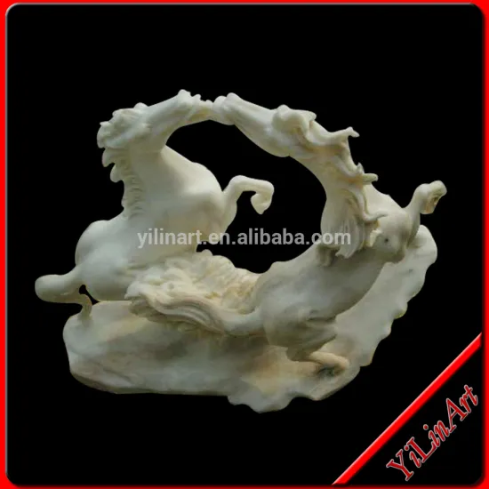 Garden Dcorative Antique Stone Horse Statue Sculpture