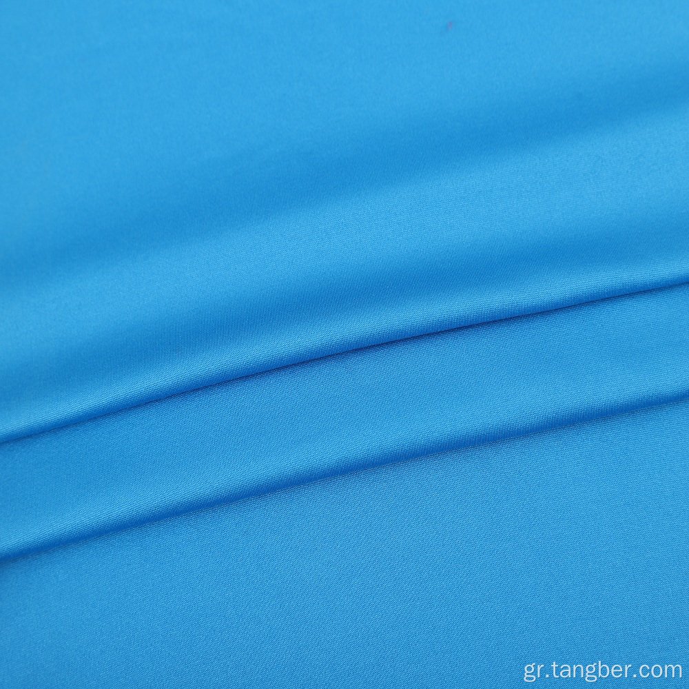 αθλητικά ενδύματα από ύφασμα από μετάξι dty microfiber polyester spandex