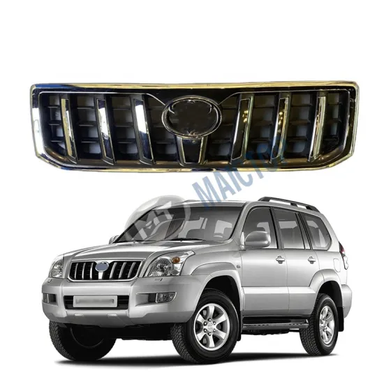 MAICTOP Car Accessories Front Bumper Grille for Land Cruiser Prado LC120 Series 2003-2009