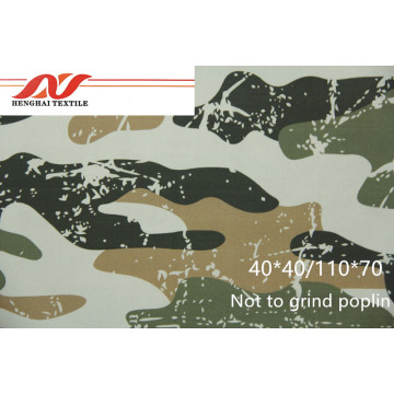 Tryckt poplin slipa inte mao 40 * 40/110 * 70 57/58 106gsm
