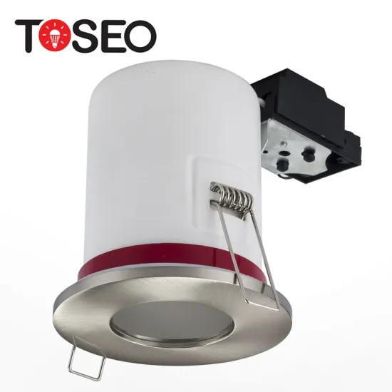 LED Fire-Rated Downlights: Indoor IP65 Recessed Cob Lights with Front Replaceable Bulb
