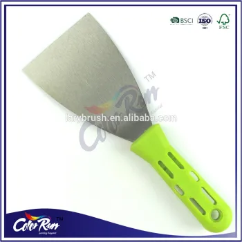 ColorRun Mirror Polishing Green Plastic Handle cheap putty knife