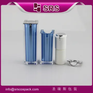 30ml 50ml Cream Bottle,square airless cometic bottles