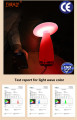 Настольная лампа с подсветкой и грибами