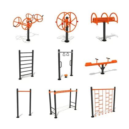 Stainless Steel Outdoor Gym Equipment: Limit Double Walker Fitness Gear