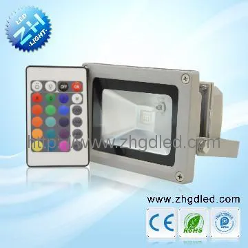 hot sale RGB Led Flood Light 10W IP65 CE/Rhos/ERP
