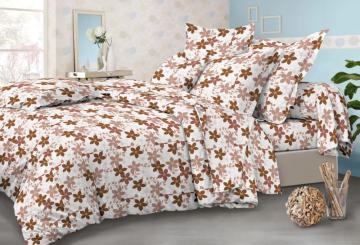 Polyester Brushed Pigment Printed fabric for hometextile