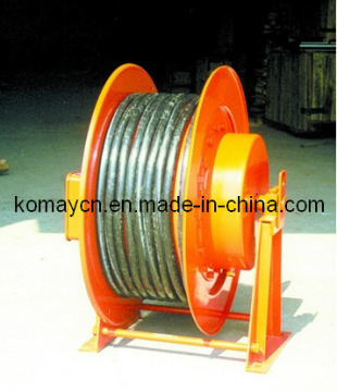 Spring Retractable Cable Reel Installed on Crane, Hoist, Excavator
